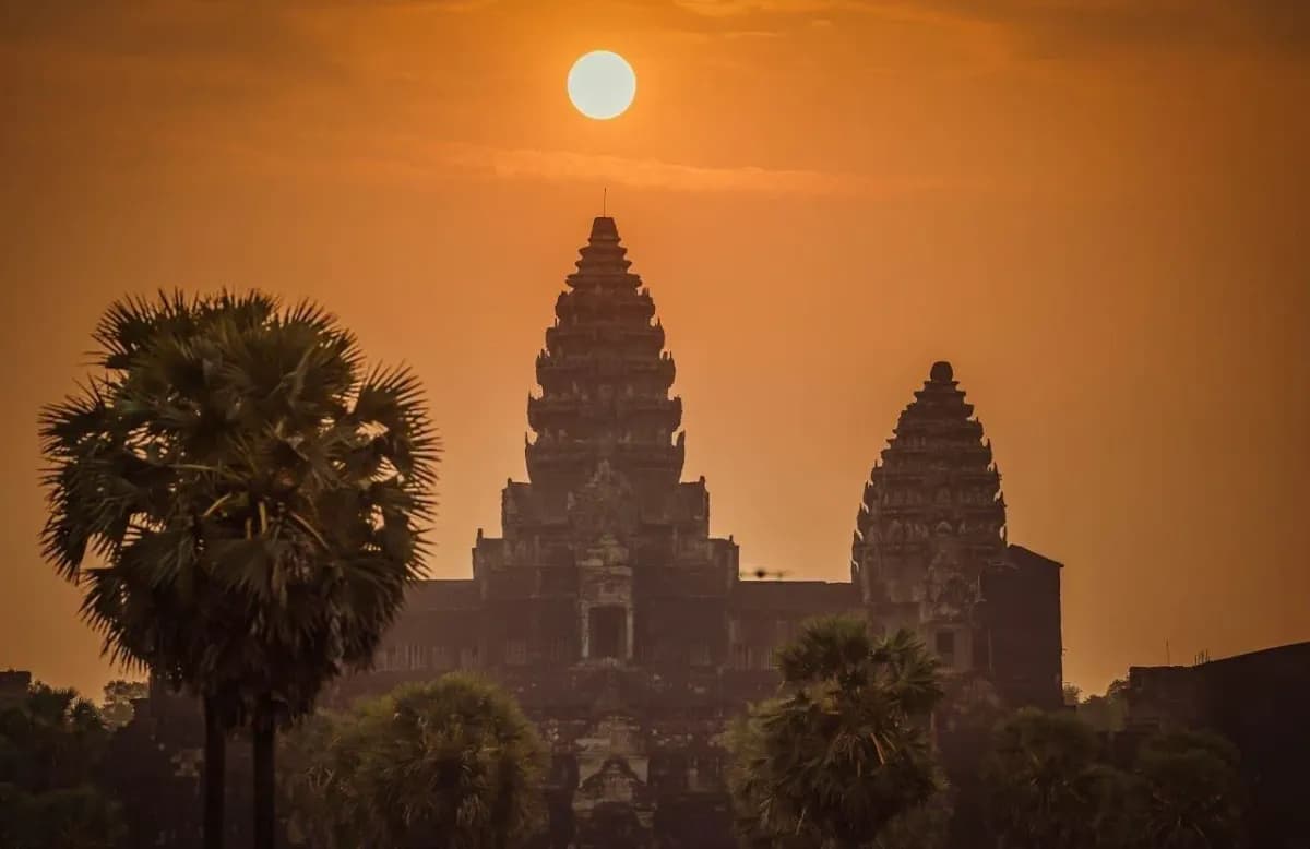 Angkor Wat at sunrise