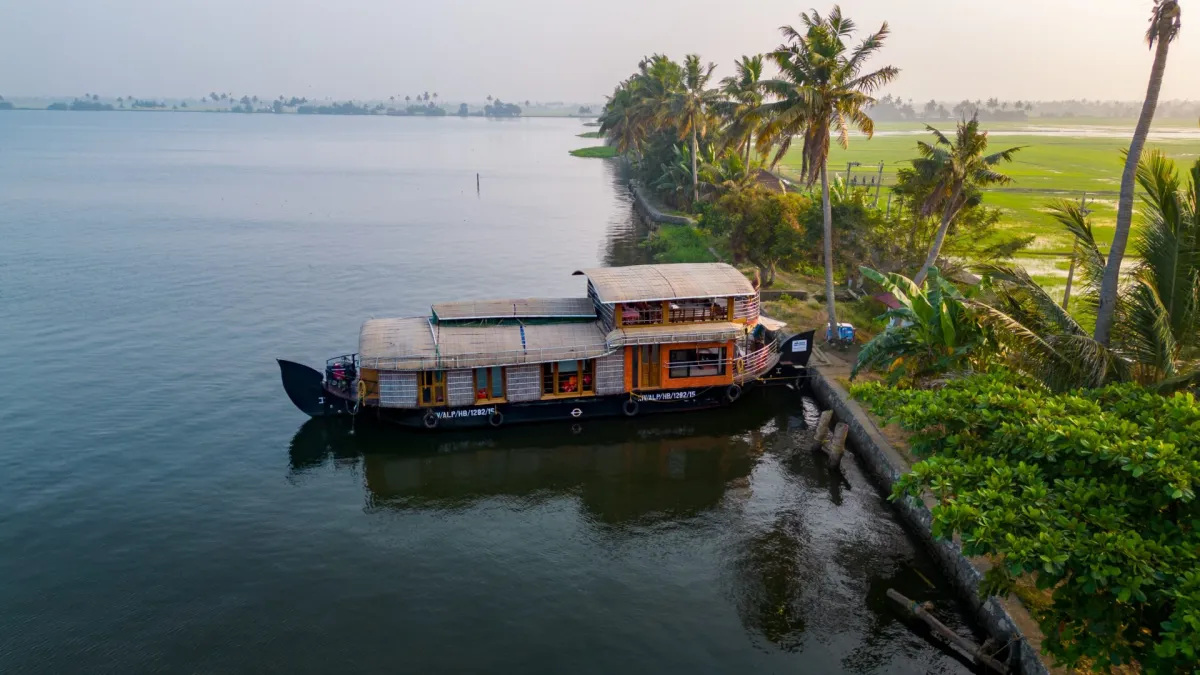 Houseboat on Kerala backwaters