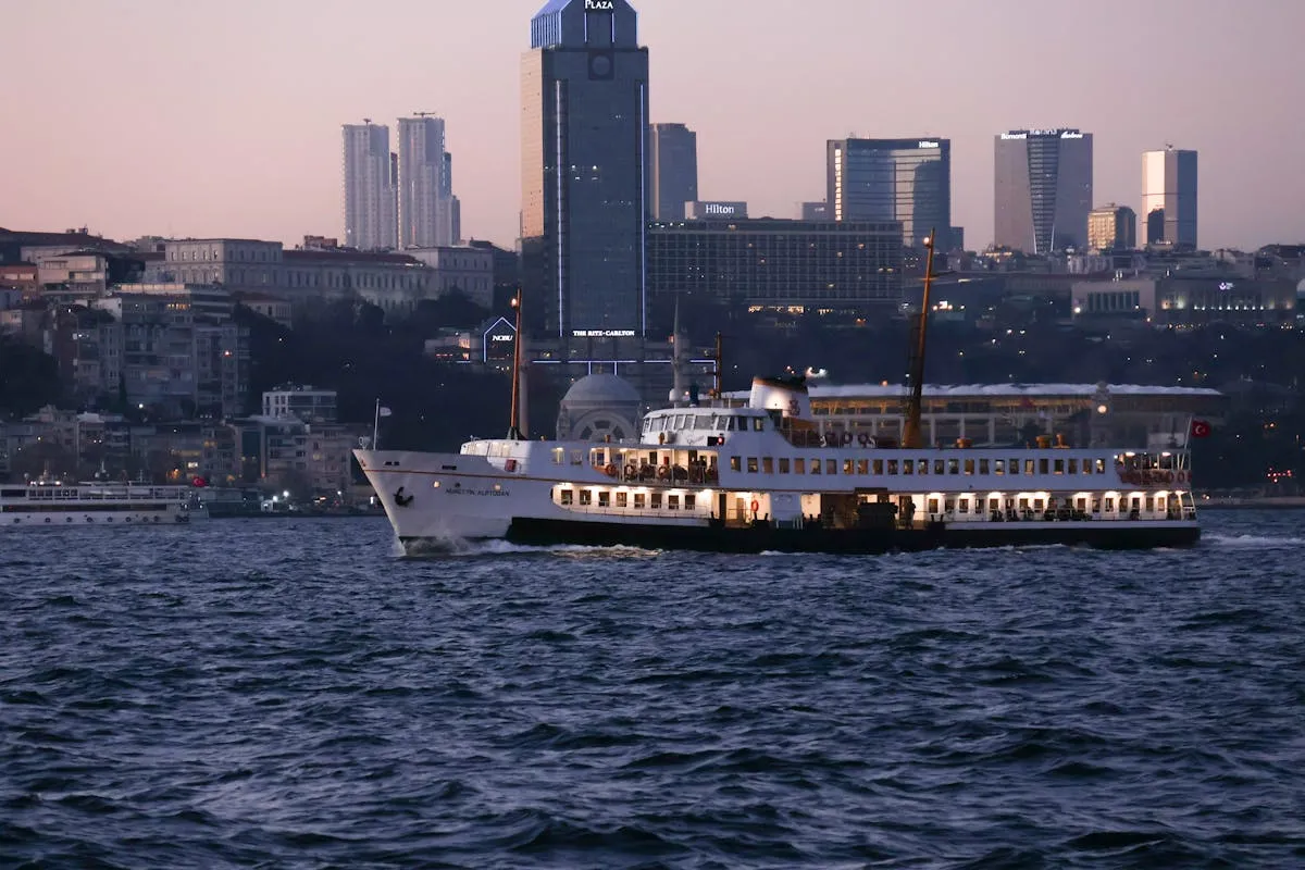 Bosphorus ferry ride, Istanbul
