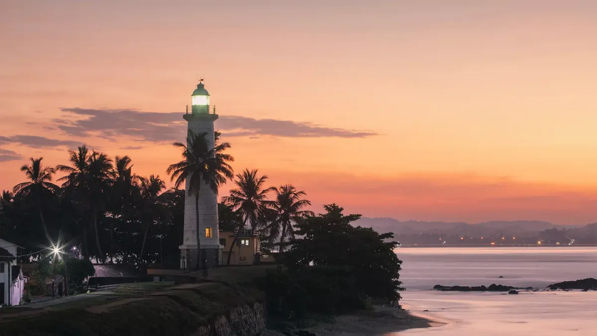 Galle Fort lighthouse, Sri Lanka